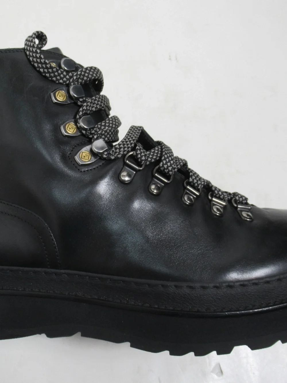 Dunhill Men's Traverse Leather Boots Black Size 11 US M / 10 UK / 44 EU